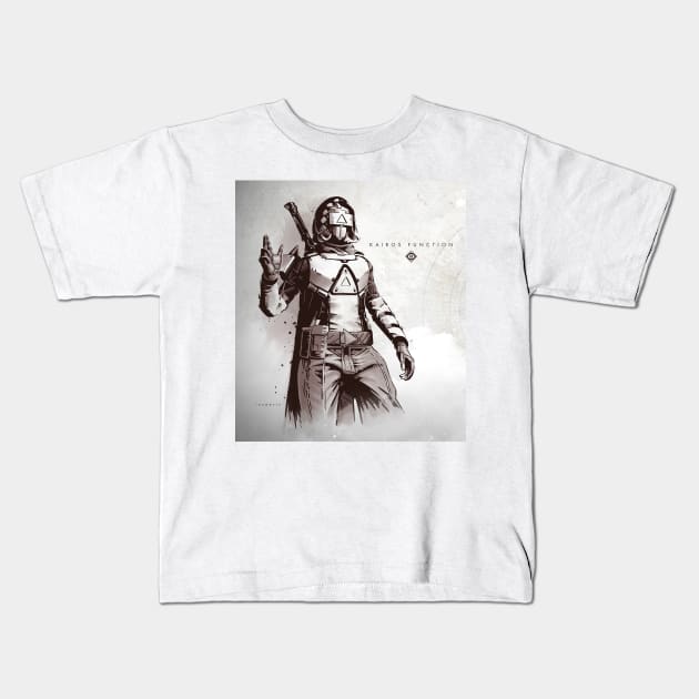 Kairos Function Kids T-Shirt by IanPesty